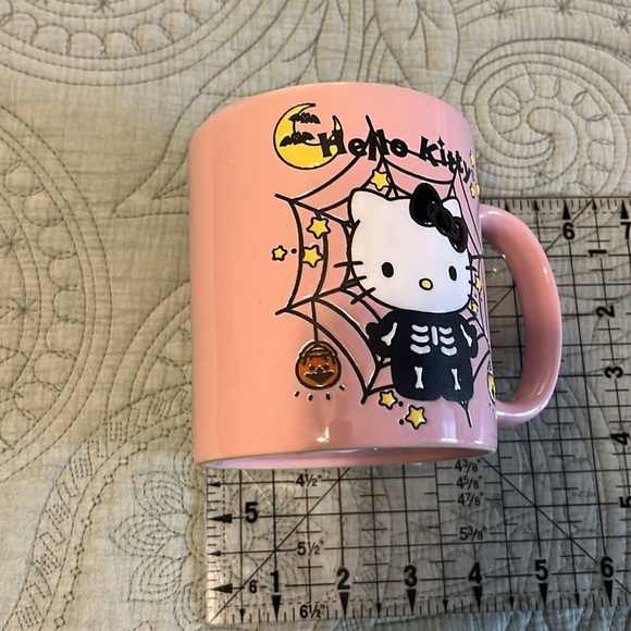 Halloween Hello Kitty Skeleton Mug by Samri Skeleton Hello Kitty Pumpkin Spider - Picture 8 of 9